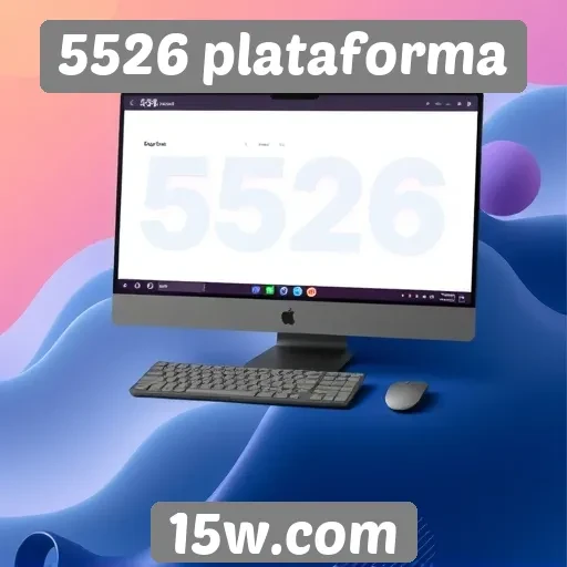 Análise da interface do usuário na plataforma 5526