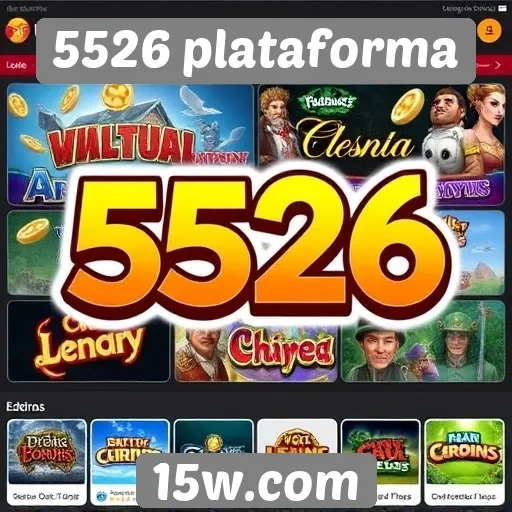 Variedade de jogos disponíveis na 5526 plataforma